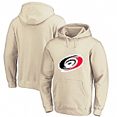 Men's Customized Carolina Hurricanes Cream All Stitched Pullover Hoodie,baseball caps,new era cap wholesale,wholesale hats
